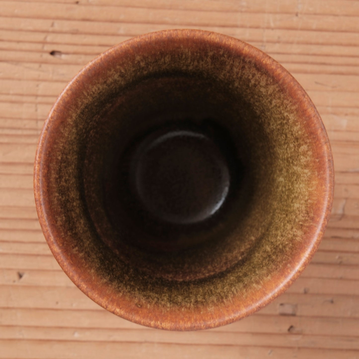 [ 北側 雄一 ] タンブラー 窯変蕎麦釉