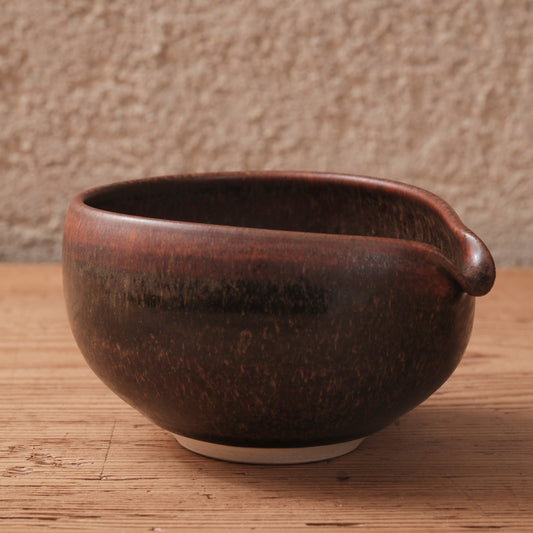 [ 北側 雄一 ] 片口 窯変蕎麦釉