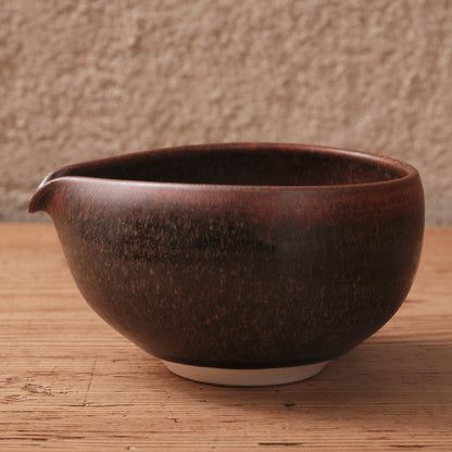 [ 北側 雄一 ] 片口 窯変蕎麦釉