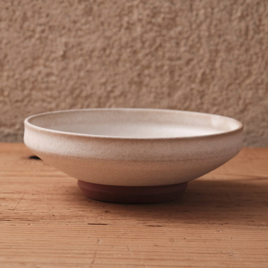 [ 北側 雄一 ] 四寸半盛鉢 白砂釉