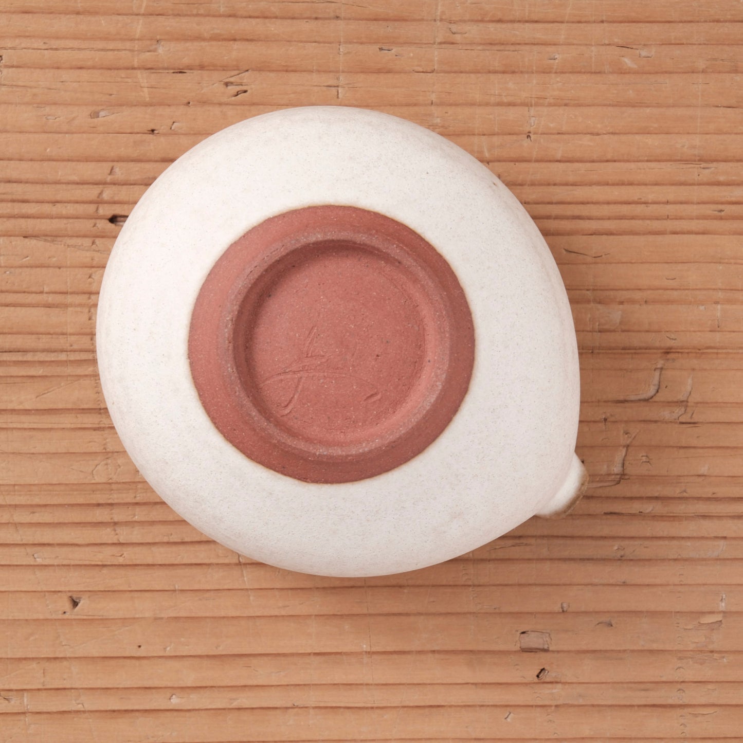 [ 北側 雄一 ] 片口 白砂釉