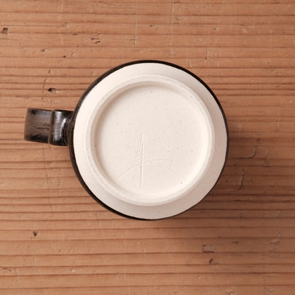 [ 北側 雄一 ] マグカップ 窯変黒釉