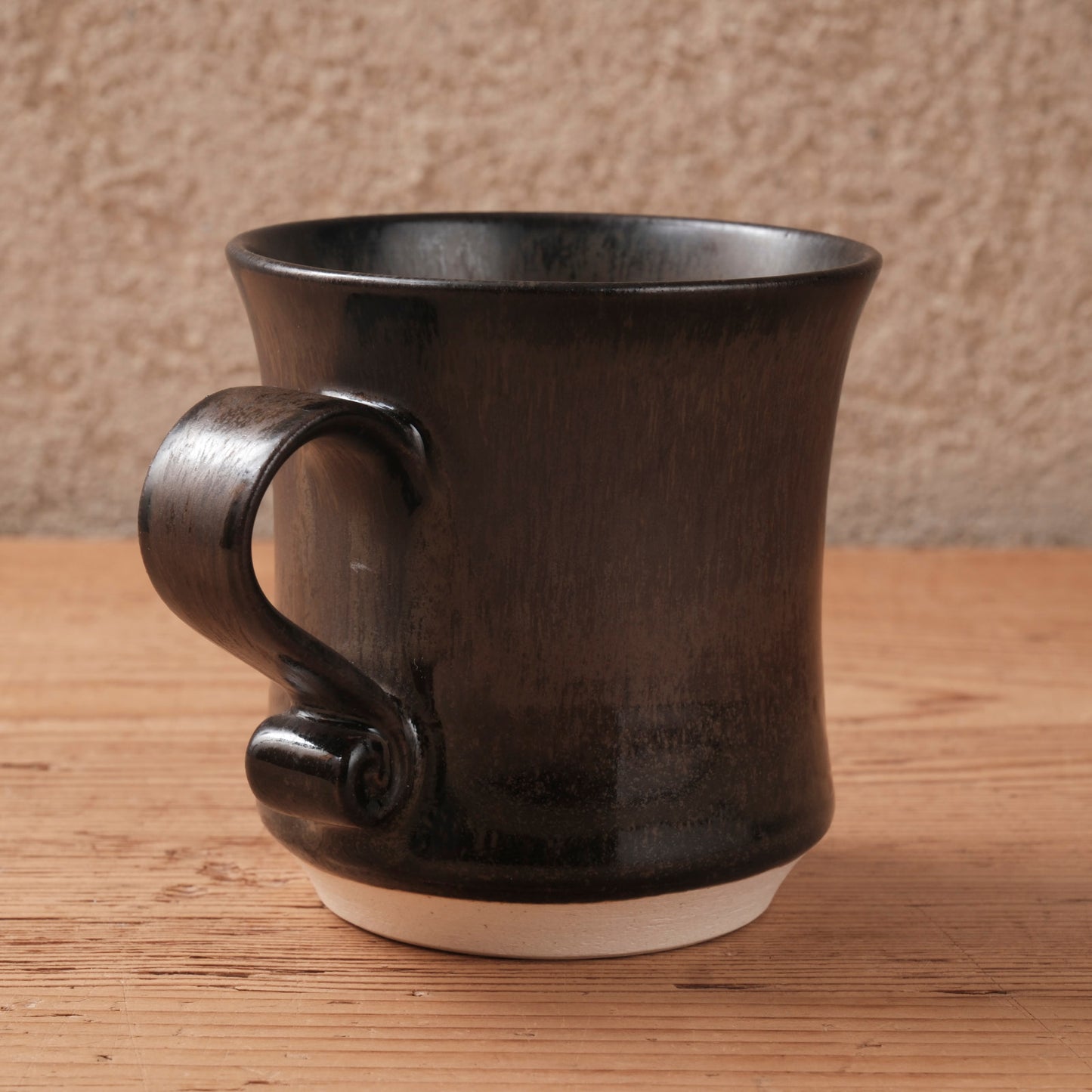 [ 北側 雄一 ] マグカップ 窯変黒釉