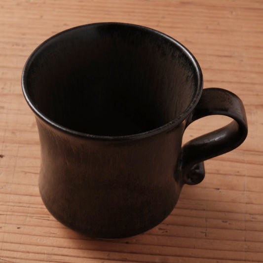 [ 北側 雄一 ] マグカップ 窯変黒釉