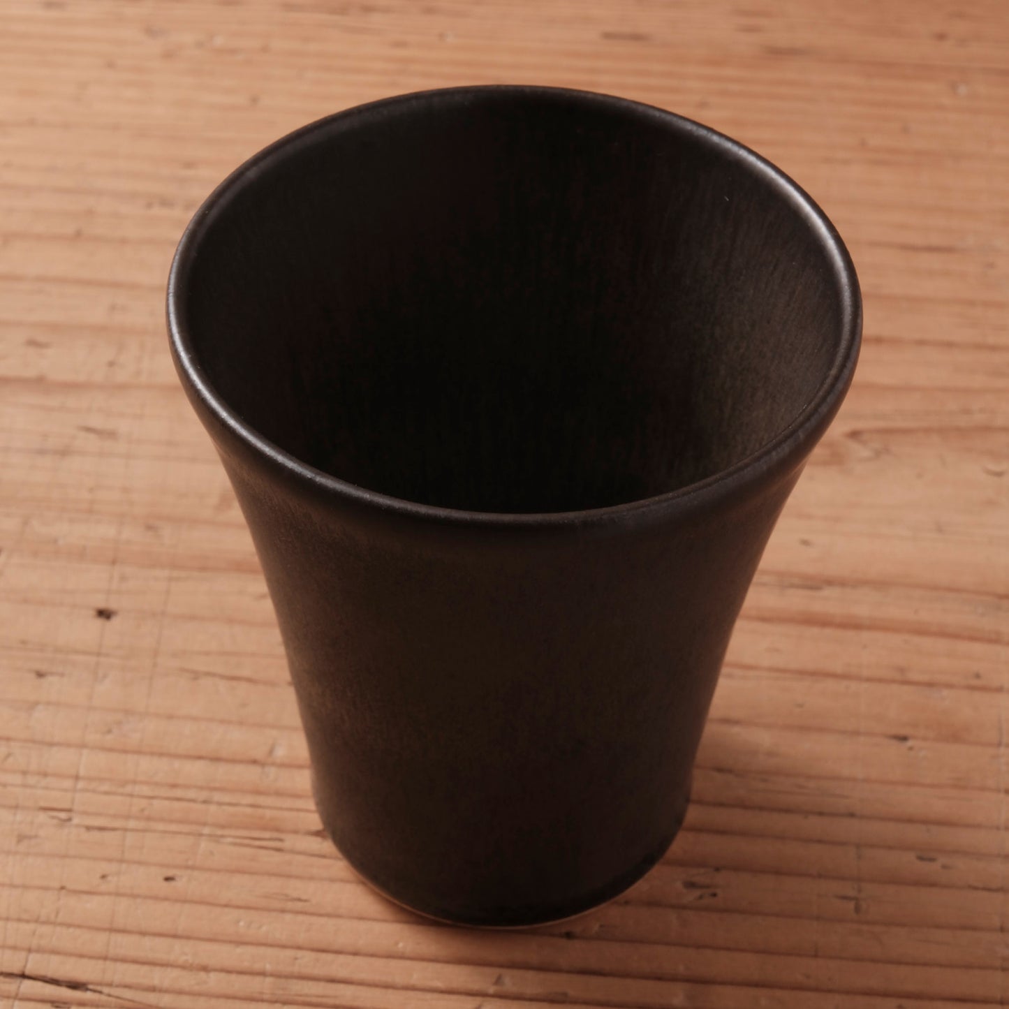 [ 北側 雄一 ] タンブラー 窯変黒釉