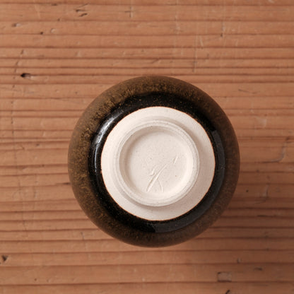 [ 北側 雄一 ] 一輪挿し（S） 窯変蕎麦釉