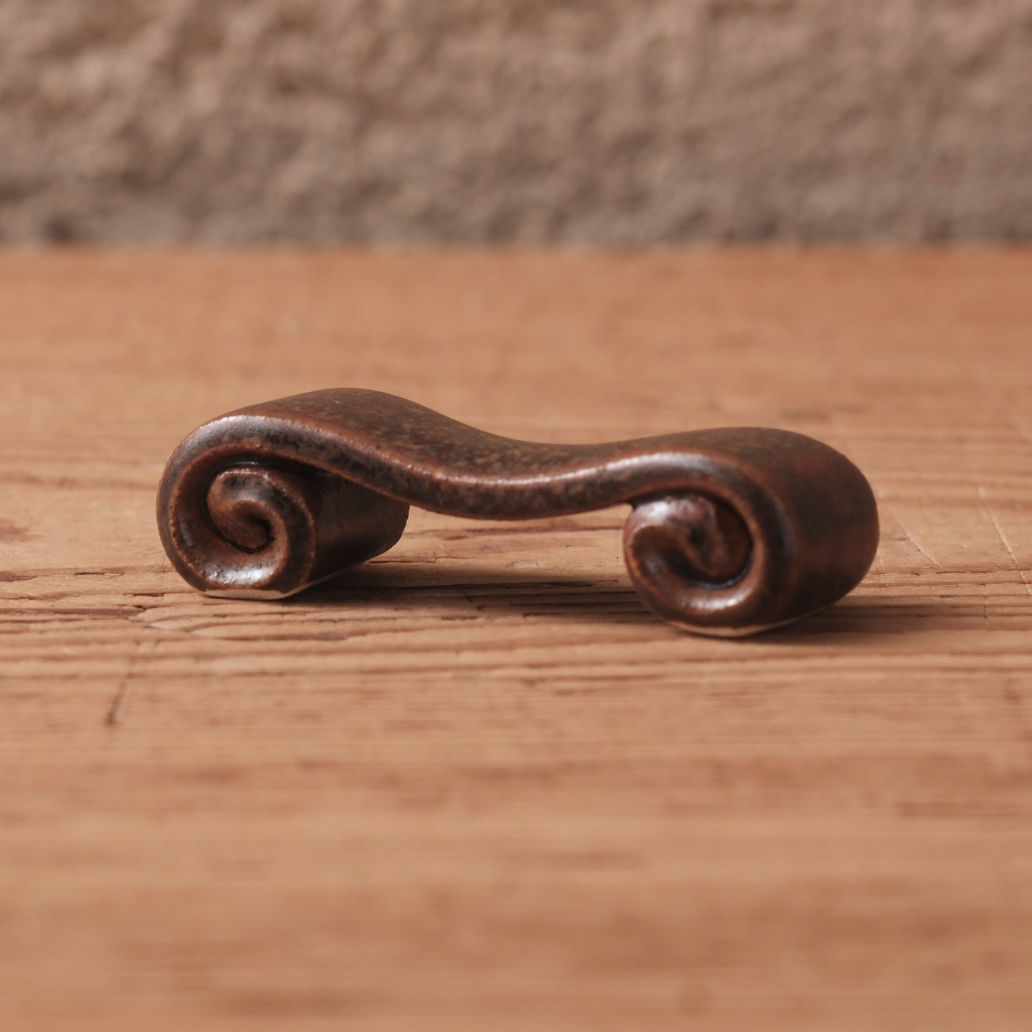 [ 北側 雄一 ] 箸置き窯変蕎麦釉