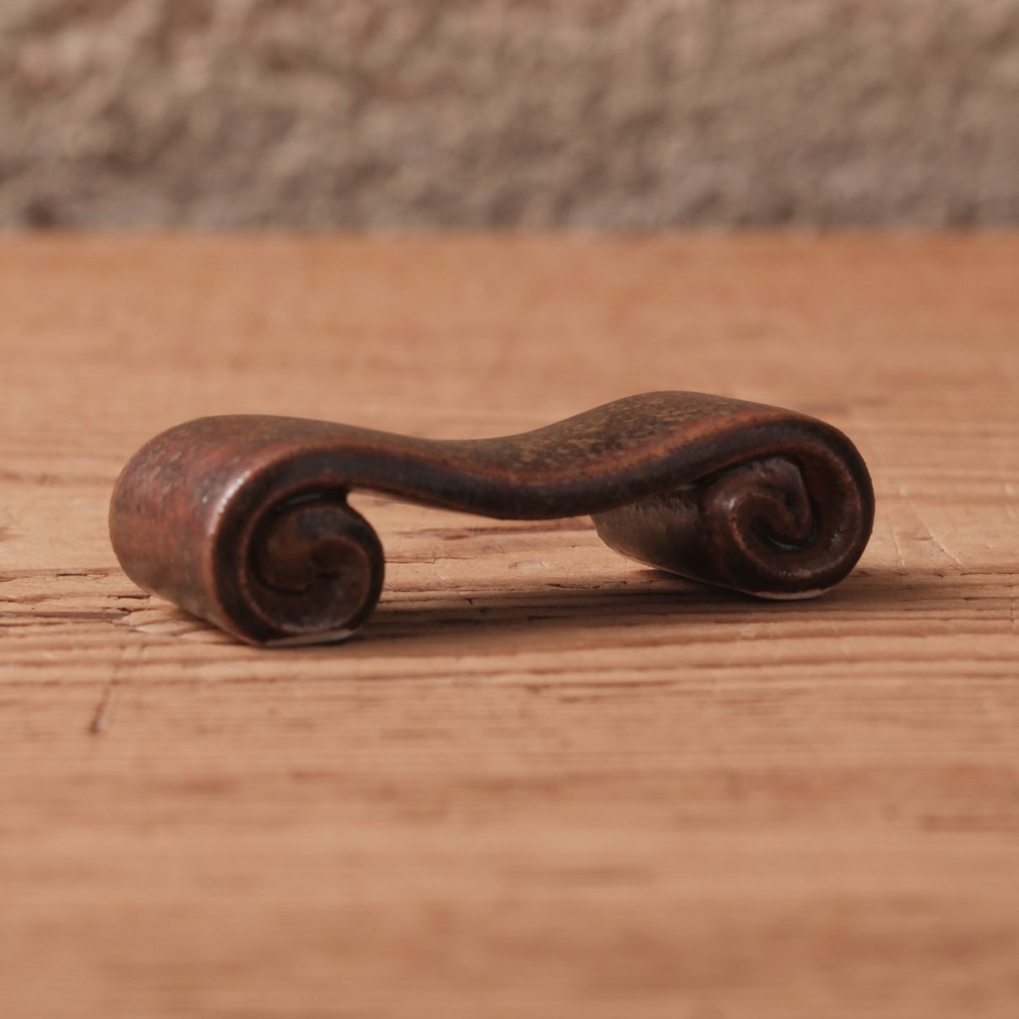 [ 北側 雄一 ] 箸置き窯変蕎麦釉