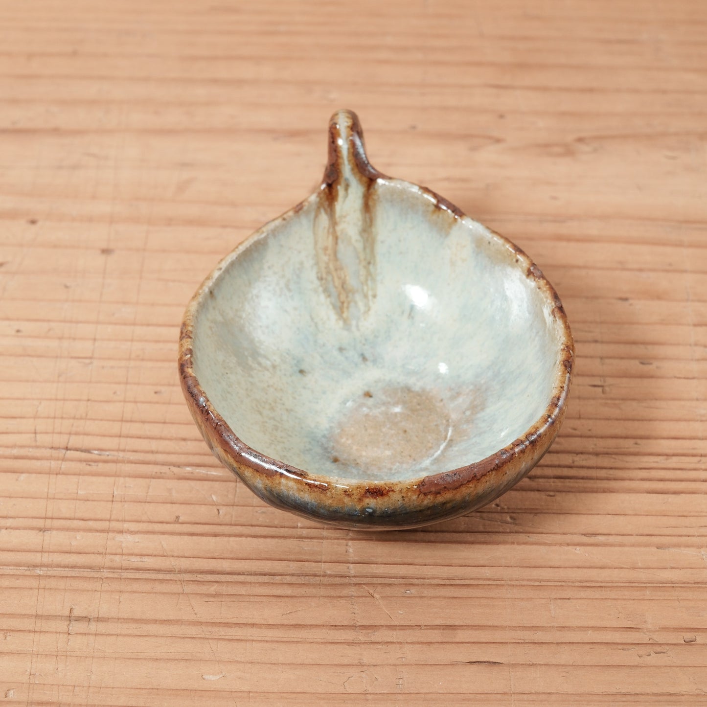 [ 田尾 明子 ] あけび豆鉢 幅約10.5cm