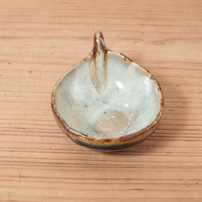 [ 田尾 明子 ] あけび豆鉢 幅約10.5cm