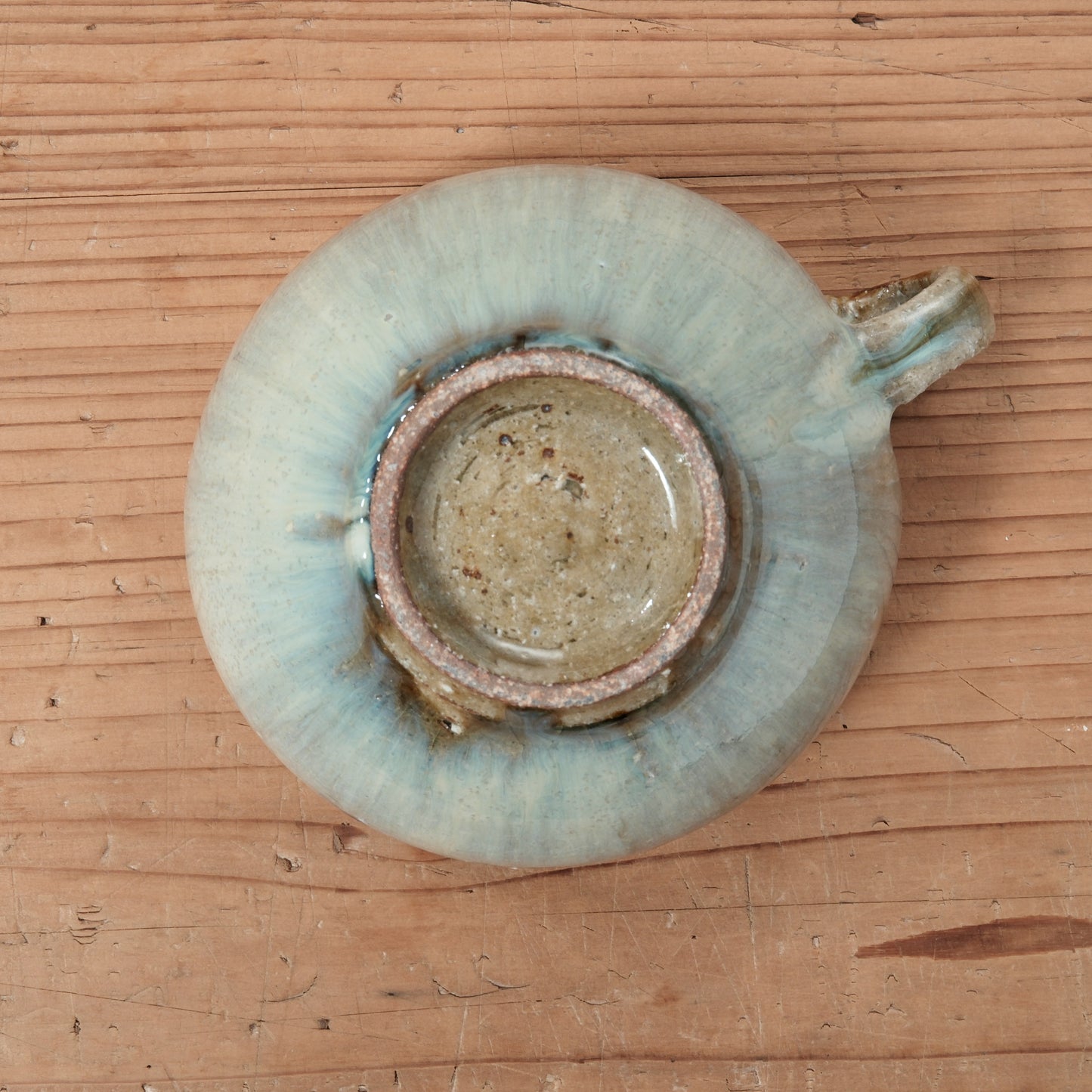 [ 田尾 明子 ] 片手スープカップ ワラ釉 幅約15.5cm