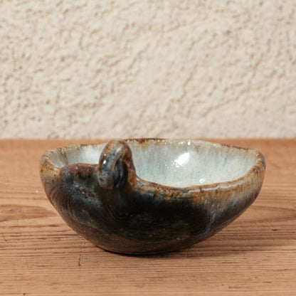 [ 田尾 明子 ] あけび豆鉢 幅約10.5cm