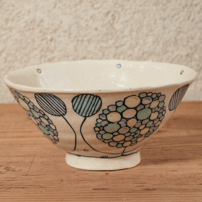 [ 加藤 喜道 ] bowl・飯茶碗 直径約13.5cm 赤絵・金彩 B