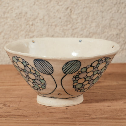 [ 加藤 喜道 ] bowl・飯茶碗 直径約13.5cm 赤絵・金彩 B