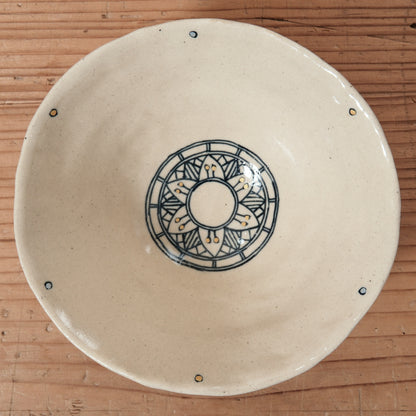 [ 加藤 喜道 ] bowl・飯茶碗 直径約13.5cm 赤絵・金彩 E