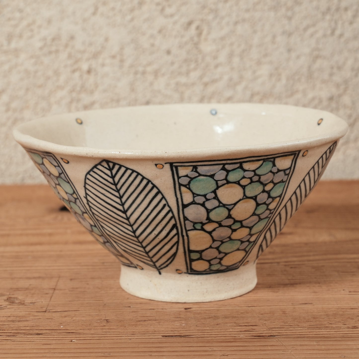 [ 加藤 喜道 ] bowl・飯茶碗 直径約13.5cm 赤絵・金彩 F