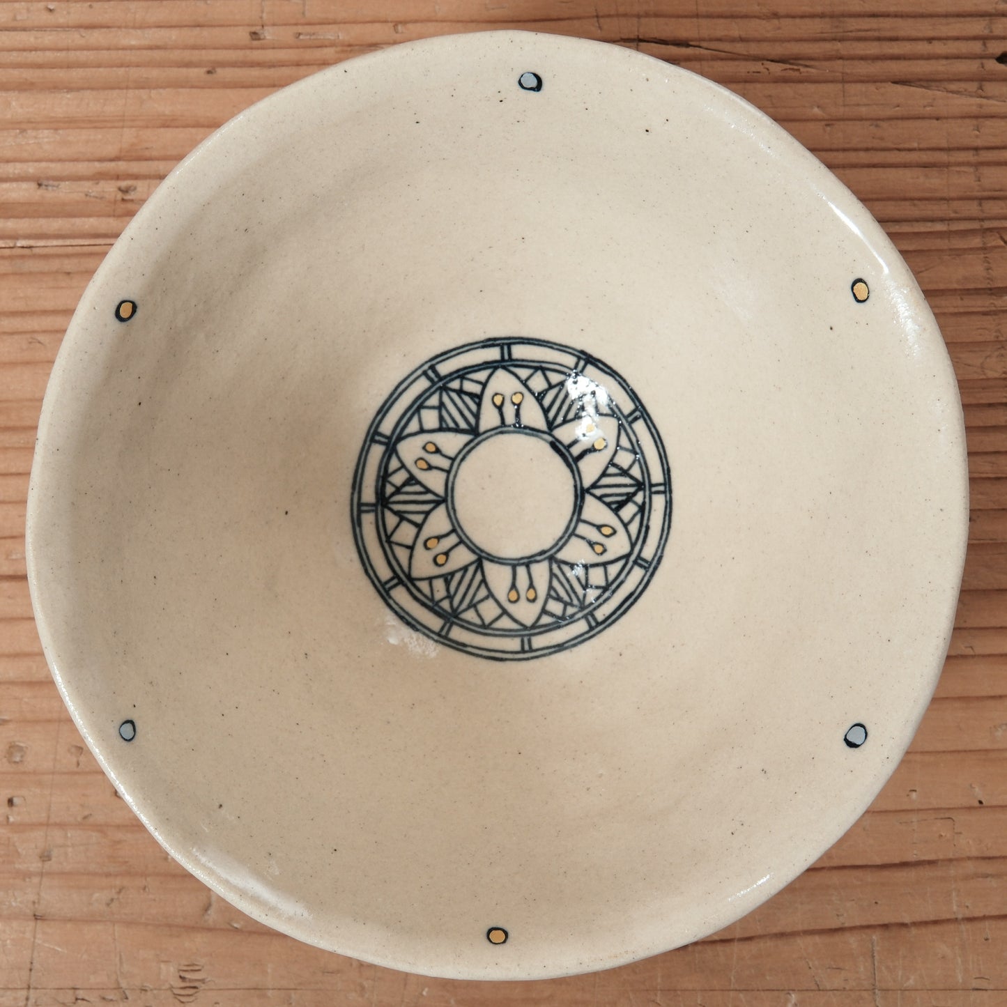 [ 加藤 喜道 ] bowl・飯茶碗 直径約13.5cm 赤絵・金彩 F