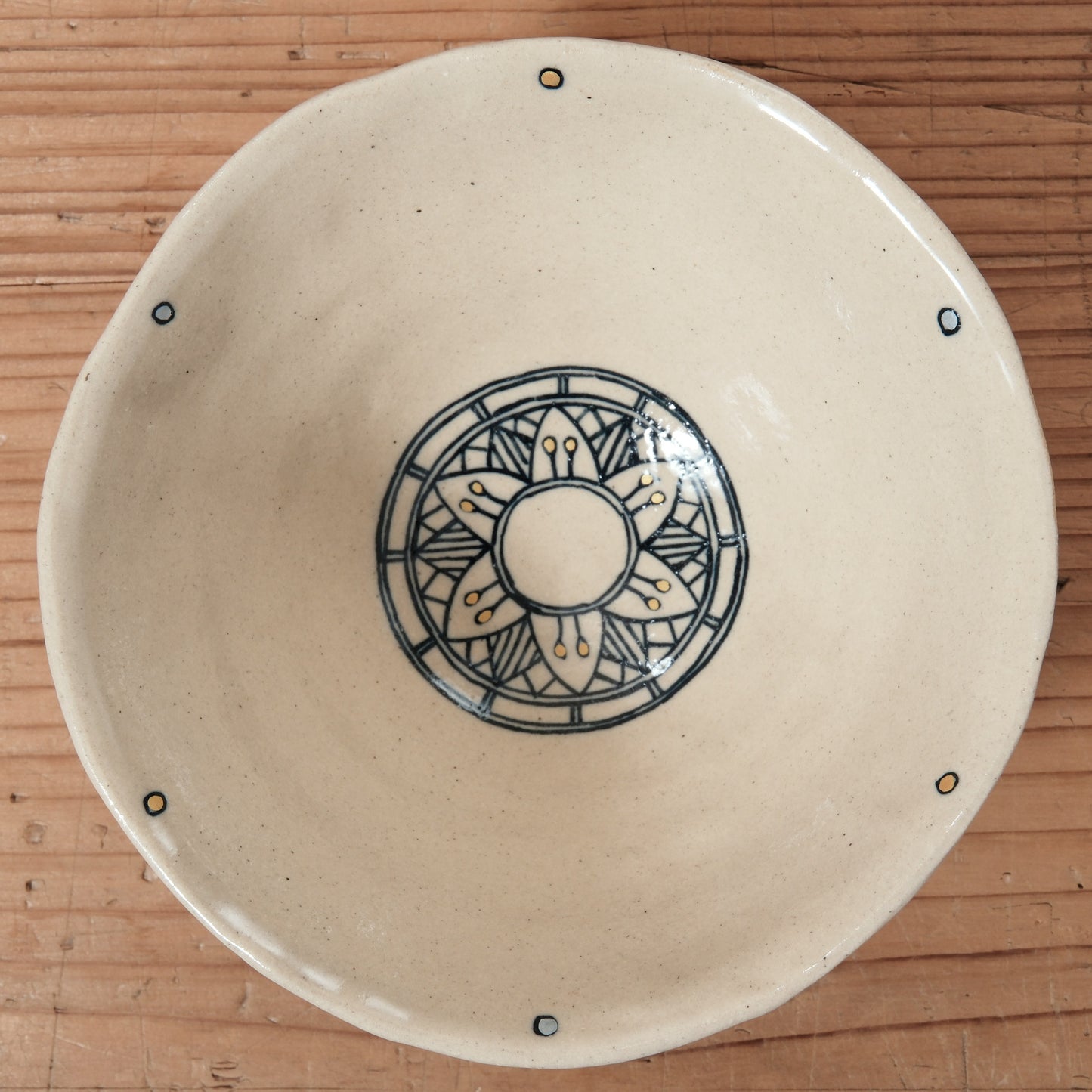 [ 加藤 喜道 ] bowl・飯茶碗 直径約13.5cm 赤絵・金彩 G