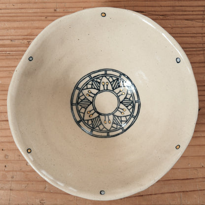 [ 加藤 喜道 ] bowl・飯茶碗 直径約13.5cm 赤絵・金彩 G