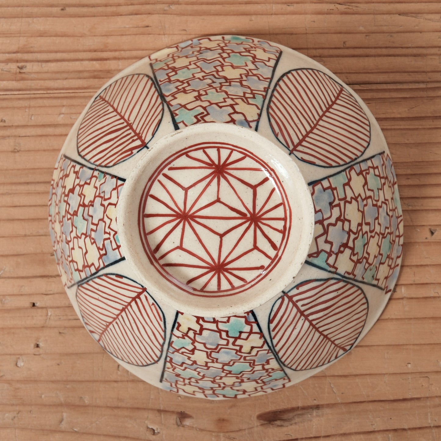 [ 加藤 喜道 ] bowl・飯茶碗 直径約13.5cm 赤絵・金彩 G