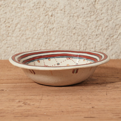 [ 加藤 喜道 ] 小鉢 直径約12cm 赤絵・金彩 A