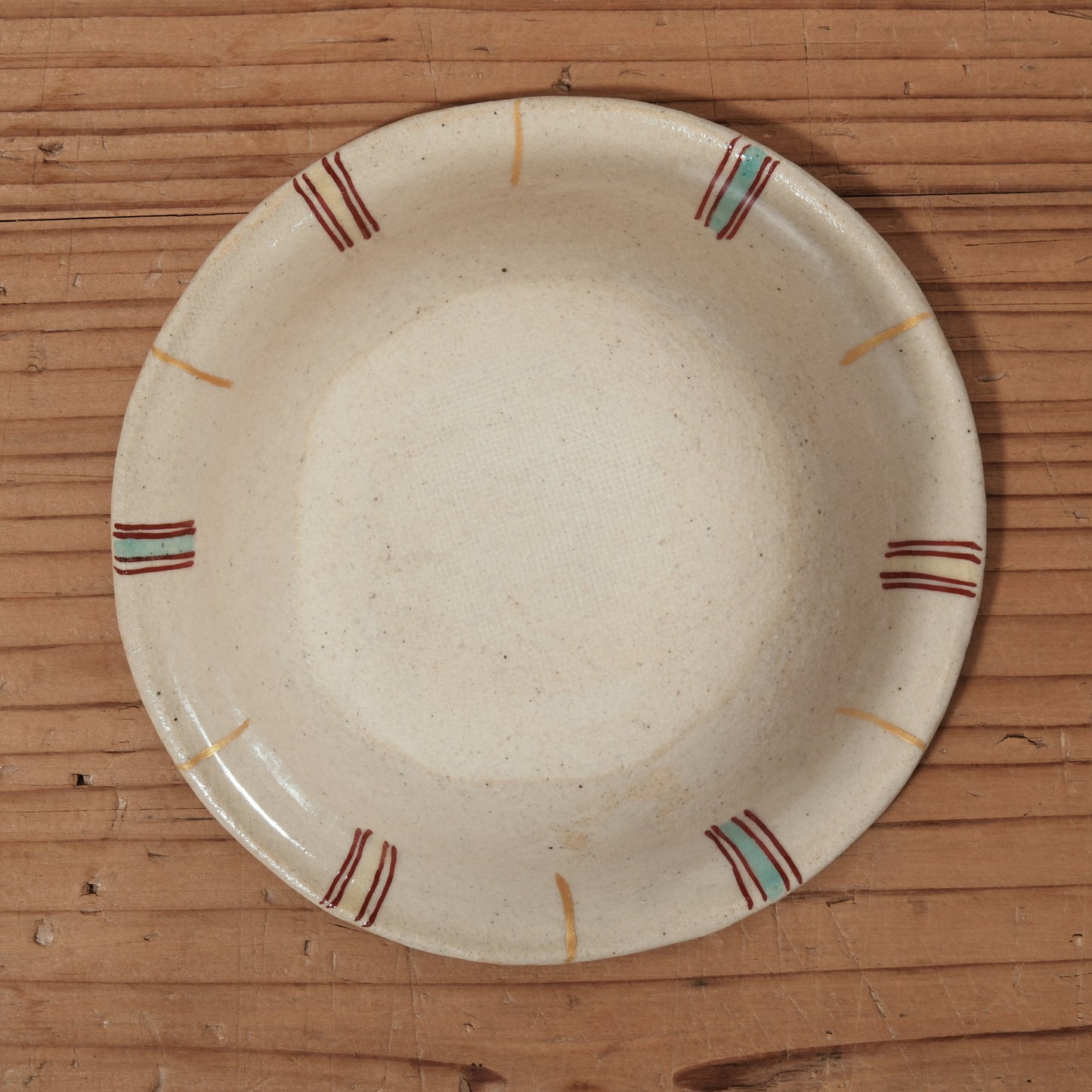 [ 加藤 喜道 ] 小鉢 直径約12cm 赤絵・金彩 A