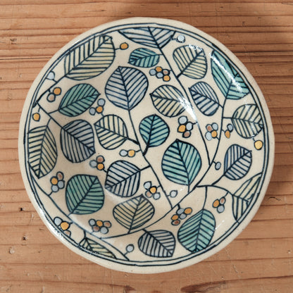 [ 加藤 喜道 ] 小鉢 直径約12cm 赤絵・金彩 C