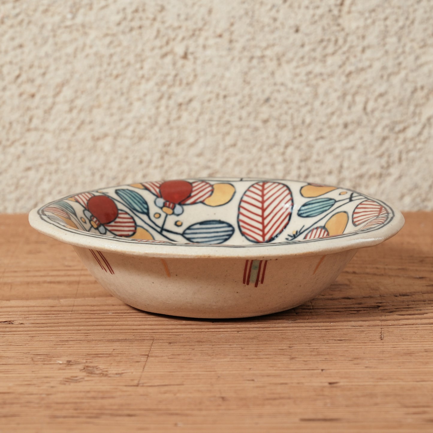 [ 加藤 喜道 ] 小鉢 直径約12cm 赤絵・金彩 D