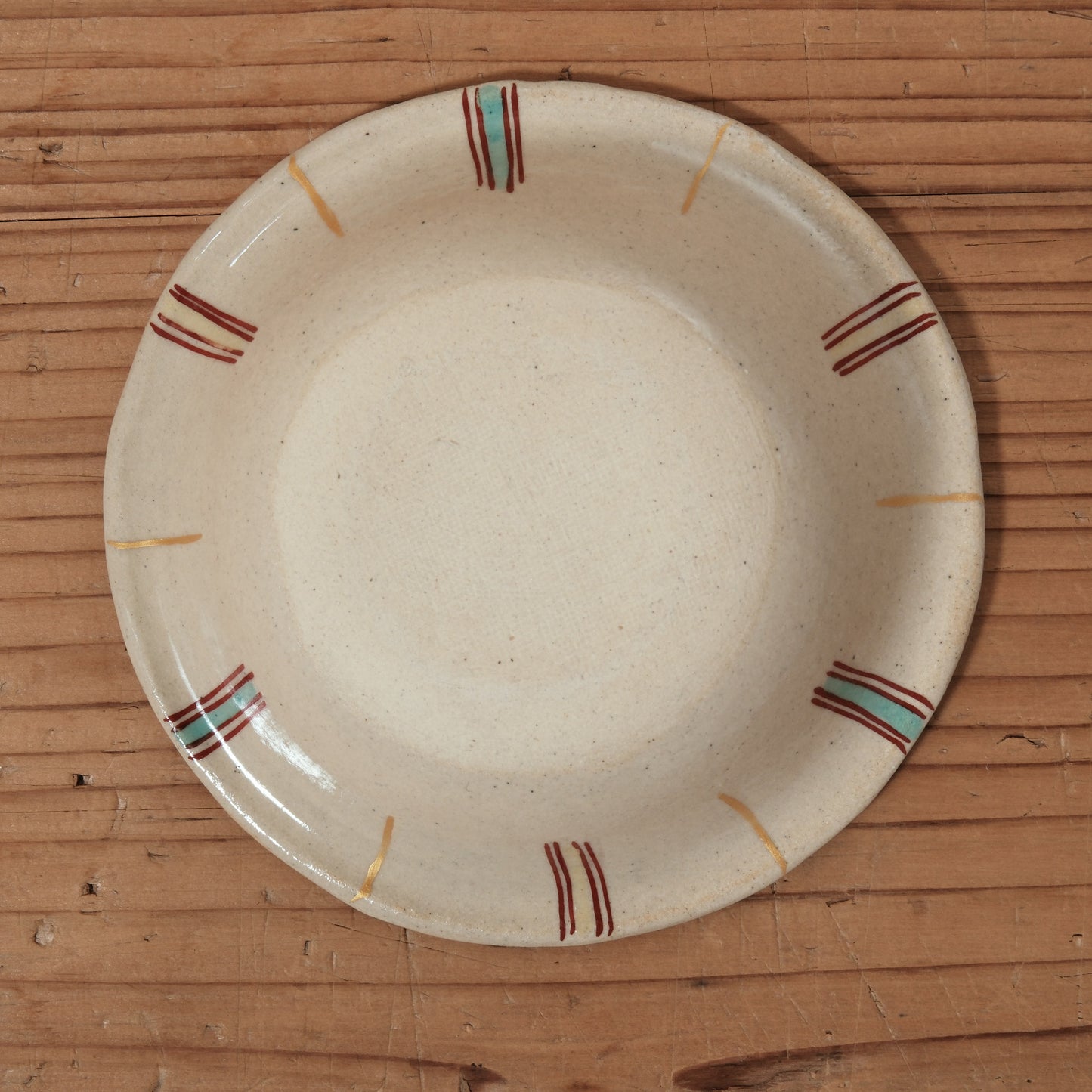 [ 加藤 喜道 ] 小鉢 直径約12cm 赤絵・金彩 D