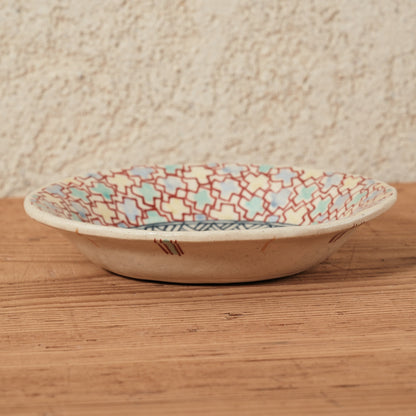 [ 加藤 喜道 ] 小鉢 直径約12.7cm 赤絵・金彩 D