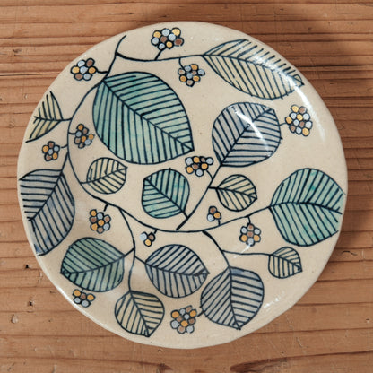 [ 加藤 喜道 ] 小鉢 直径約12.7cm 赤絵・金彩 E