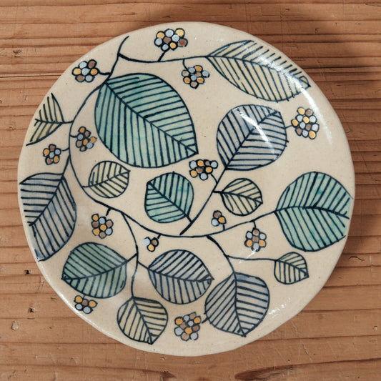 [ 加藤 喜道 ] 小鉢 直径約12.7cm 赤絵・金彩 E