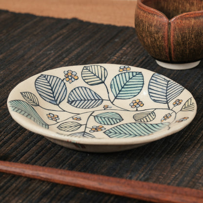 [ 加藤 喜道 ] 小鉢 直径約12.7cm 赤絵・金彩 E