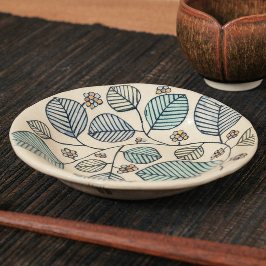 [ 加藤 喜道 ] 小鉢 直径約12.7cm 赤絵・金彩 E