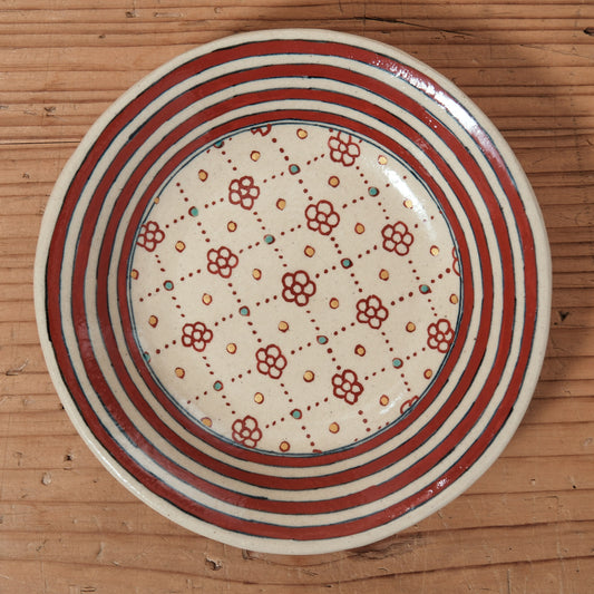 [ 加藤 喜道 ] 小鉢 直径約14.5cm 赤絵・金彩 A