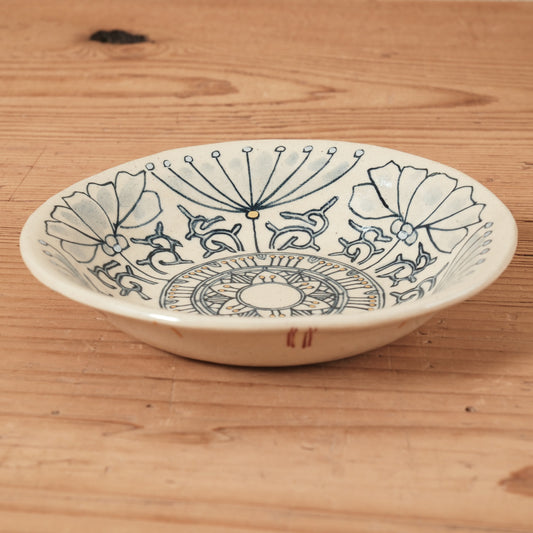 [ 加藤 喜道 ] 小鉢 直径約14.5cm 赤絵・金彩 B