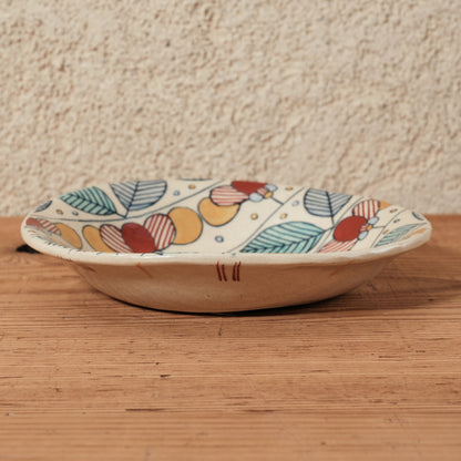 [ 加藤 喜道 ] 小鉢 直径約14.5cm 赤絵・金彩 D