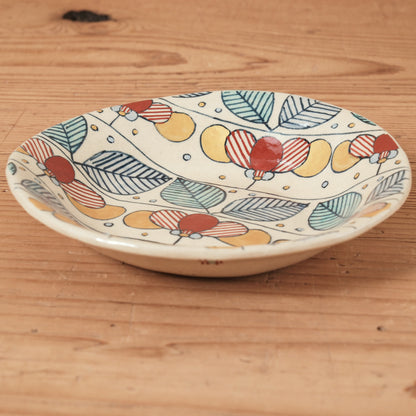 [ 加藤 喜道 ] 小鉢 直径約14.5cm 赤絵・金彩 D