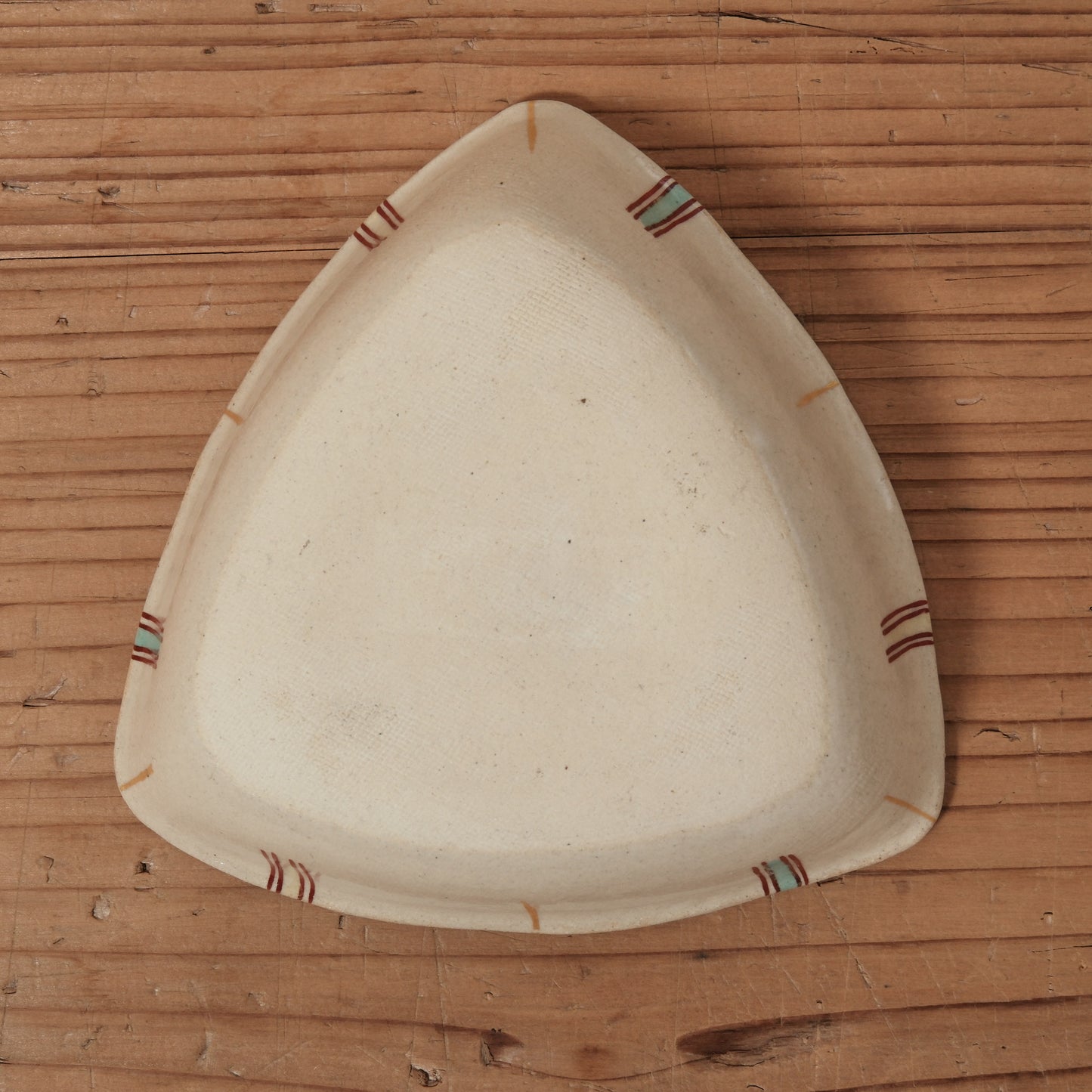 [ 加藤 喜道 ] 絵付け △小鉢 幅約12.8cm  赤絵・金彩 J