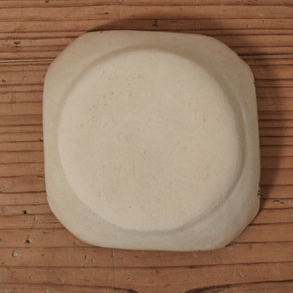 [ 加藤 喜道 ] 絵付け □小鉢 幅約11cm 赤絵・金彩 E