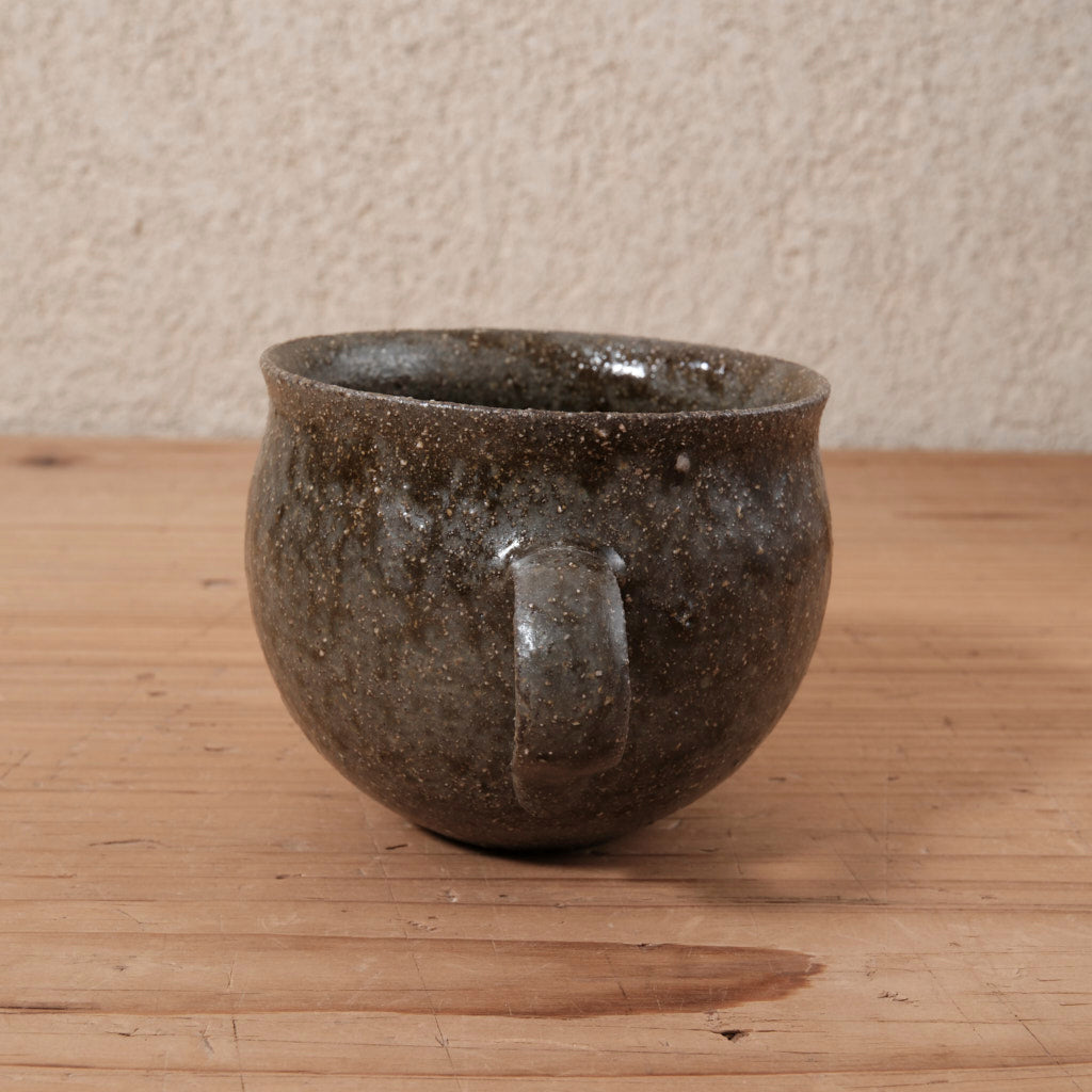 [ てしま島苑 ] マグカップ（小） 空豆釉