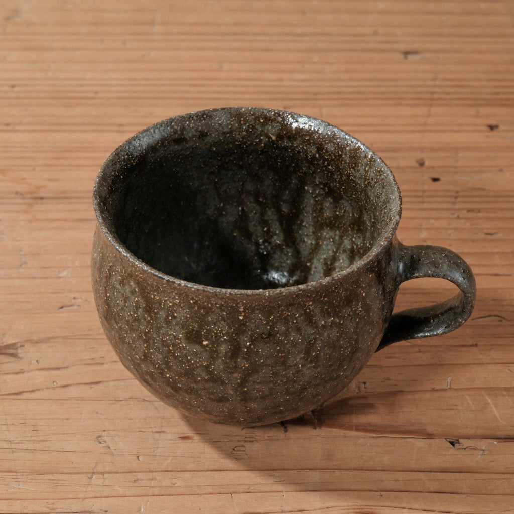 [ てしま島苑 ] マグカップ（小） 空豆釉