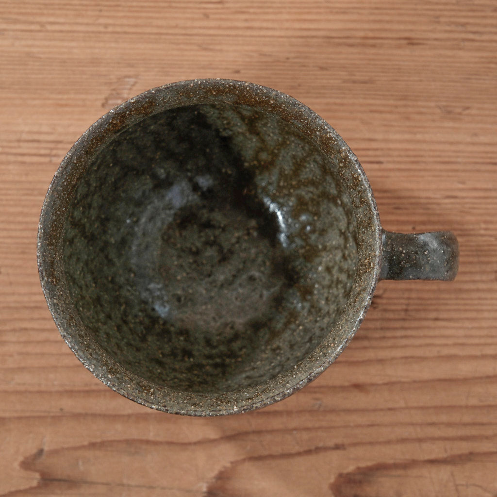 [ てしま島苑 ] マグカップ（小） 空豆釉