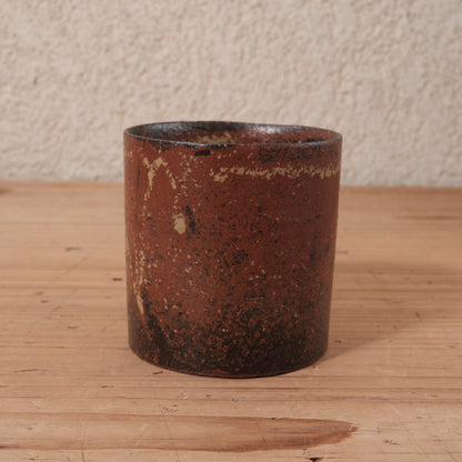 [ てしま島苑 ] ストレートマグカップ   背高泡立草釉