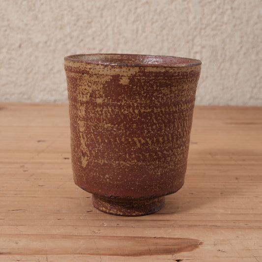 [ てしま島苑 ] 湯呑   背高泡立草釉