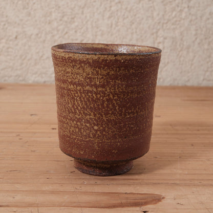 [ てしま島苑 ] 湯呑   背高泡立草釉