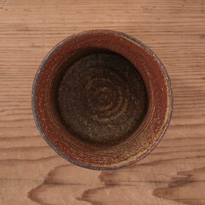 [ てしま島苑 ] 湯呑   背高泡立草釉