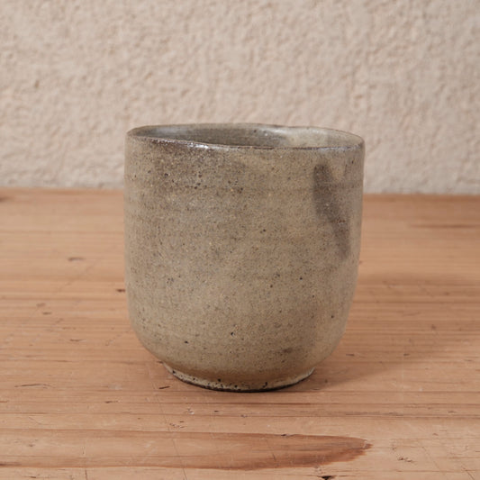 [ てしま島苑 ] 丸湯呑   竹釉