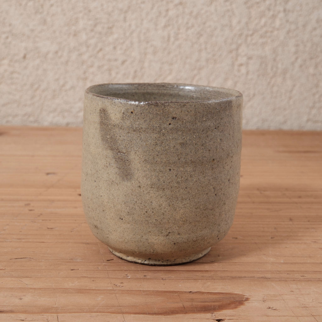 [ てしま島苑 ] 丸湯呑   竹釉