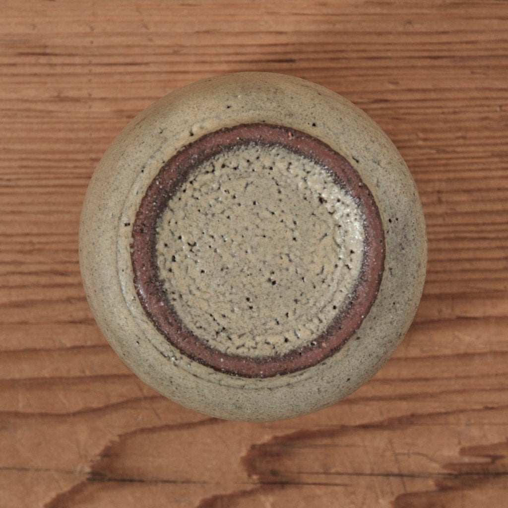 [ てしま島苑 ] 丸湯呑   竹釉